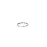 18k White Gold 1.10CT G VS2 Marquise Shaped Diamond Eternity Ring